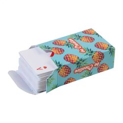 Jeu de cartes classiques personnalisé fabriqué en Europe mini format