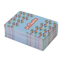 Jeu de cartes classiques personnalisé fabriqué en Europe mini format