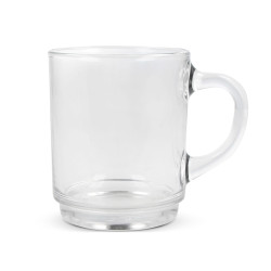 Mug en verre personnalisable 260 ml fabriqué en France