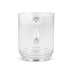Mug en verre personnalisable 260 ml fabriqué en France