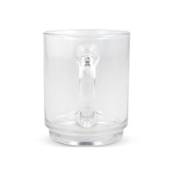 Mug en verre personnalisable 260 ml fabriqué en France