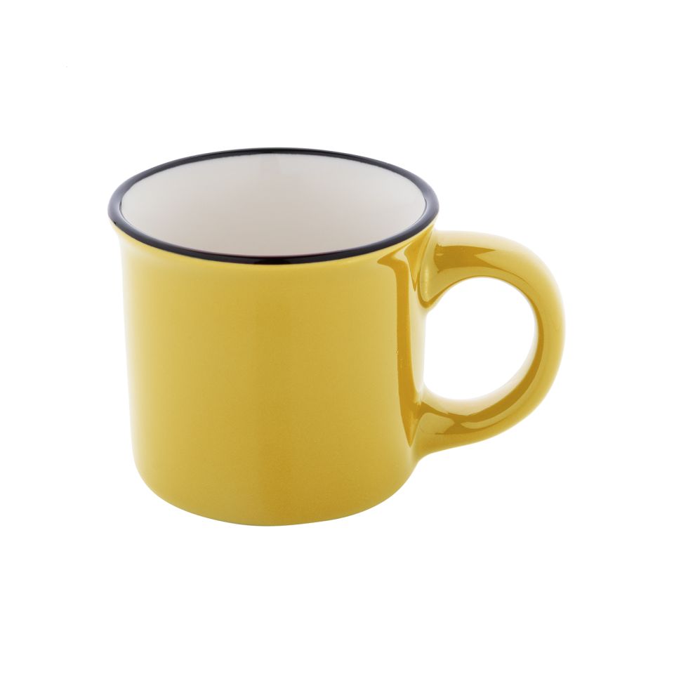Mini mug vintage en céramique personnalisé 90 ml