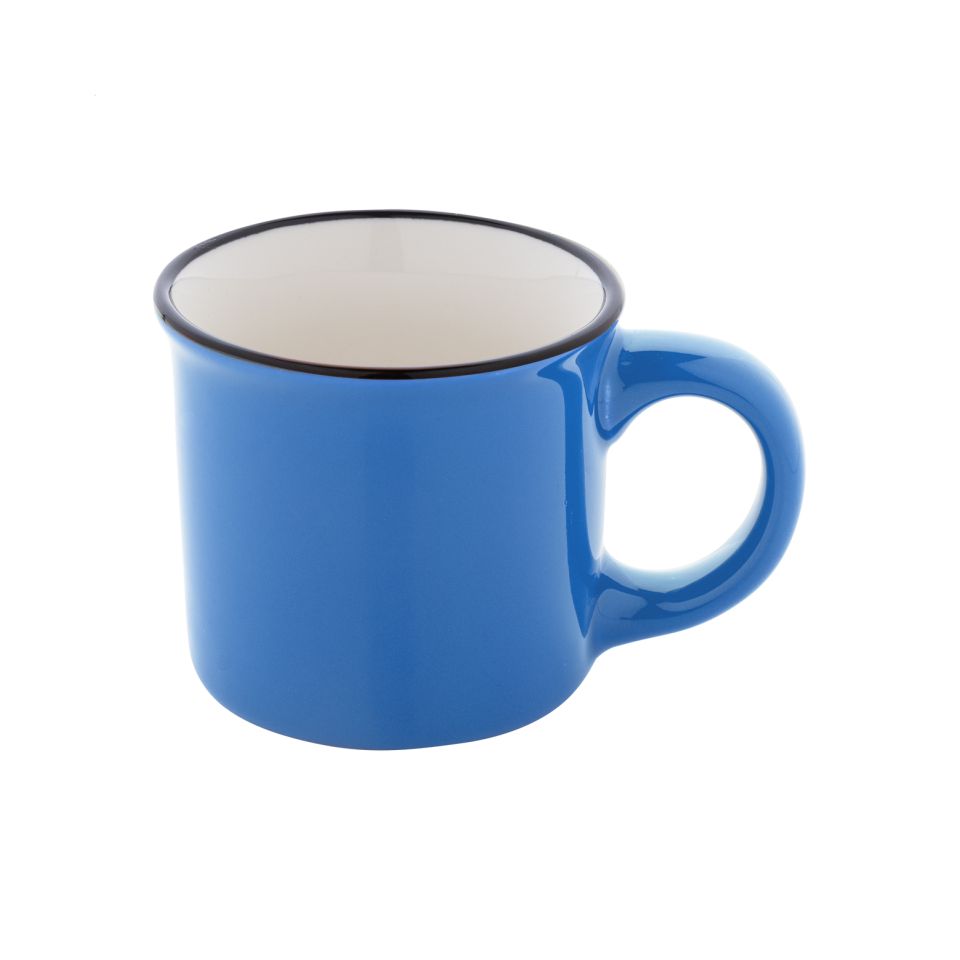 Mini mug vintage en céramique personnalisé 90 ml