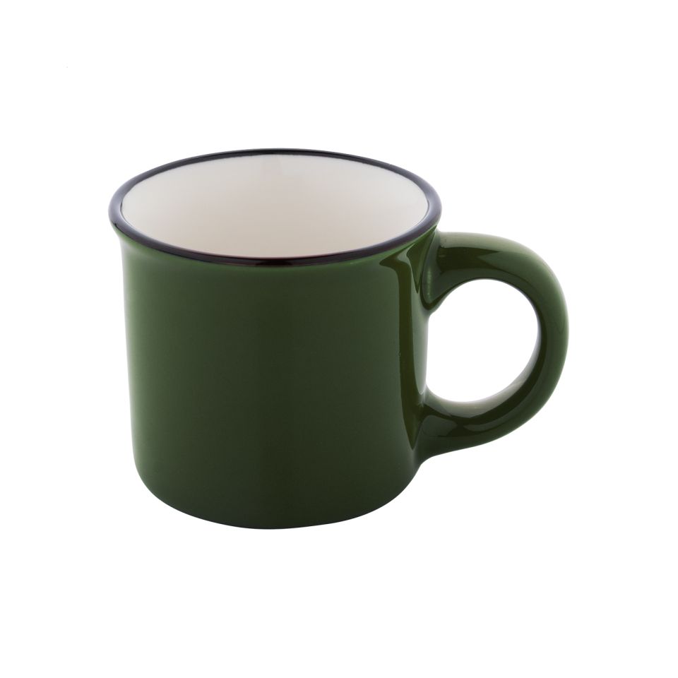 Mini mug vintage en céramique personnalisé 90 ml