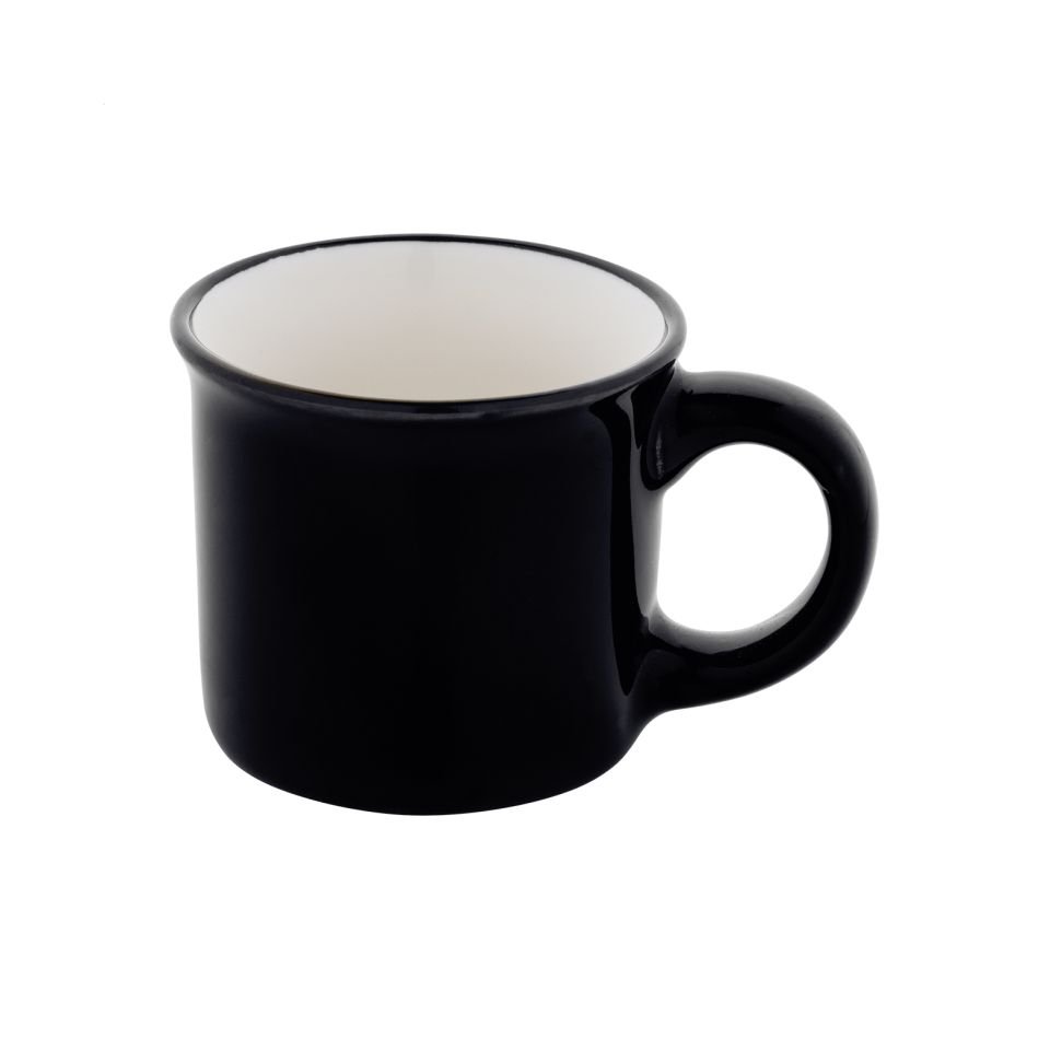 Mini mug vintage en céramique personnalisé 90 ml