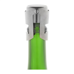 Bouchon personnaliséde bouteille de champagne en métal