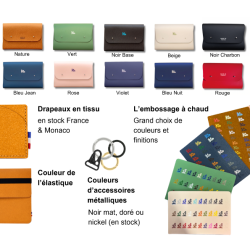 Étui à lunette recyclé personnalisé fabriqué en France