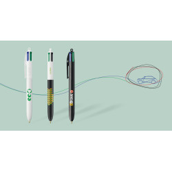StyloBIC® 4 couleurs personnalisé écologique ECO