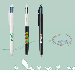 StyloBIC® 4 couleurs personnalisé écologique ECO