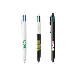 StyloBIC® 4 couleurs personnalisé écologique ECO