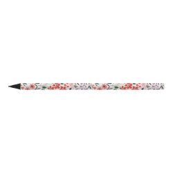 Crayon papier publicitaire fabriqué en France Préstige Black rond en bois
