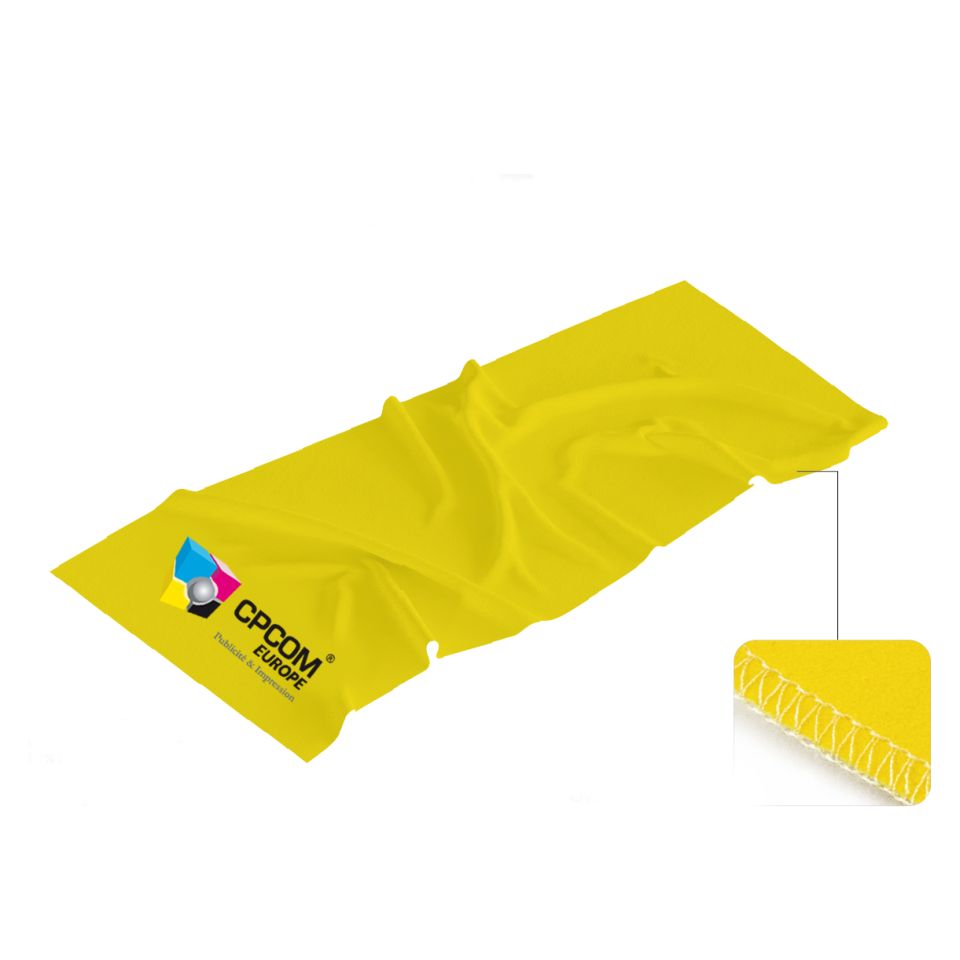 Serviette de sport personnalisée express fabriquée en Europe 40 x 60 cm