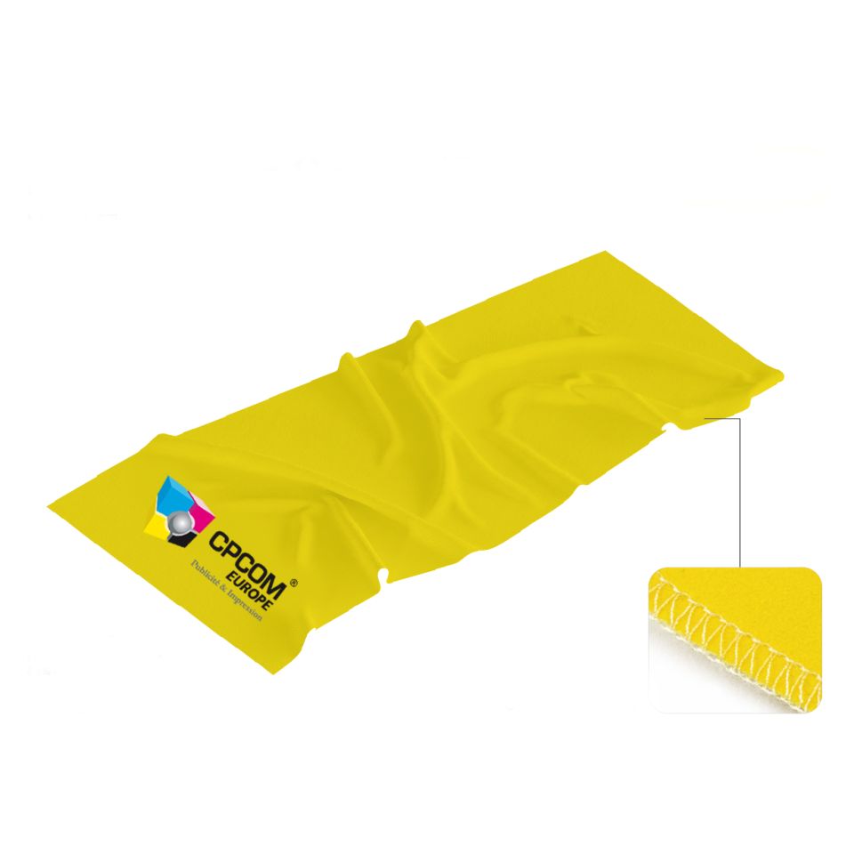 Serviette de sport personnalisée express fabriquée en Europe 60 x 120 cm