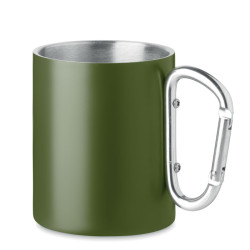 Mug personnalisé mousqueton couleur acier inoxydable 300 ml Express