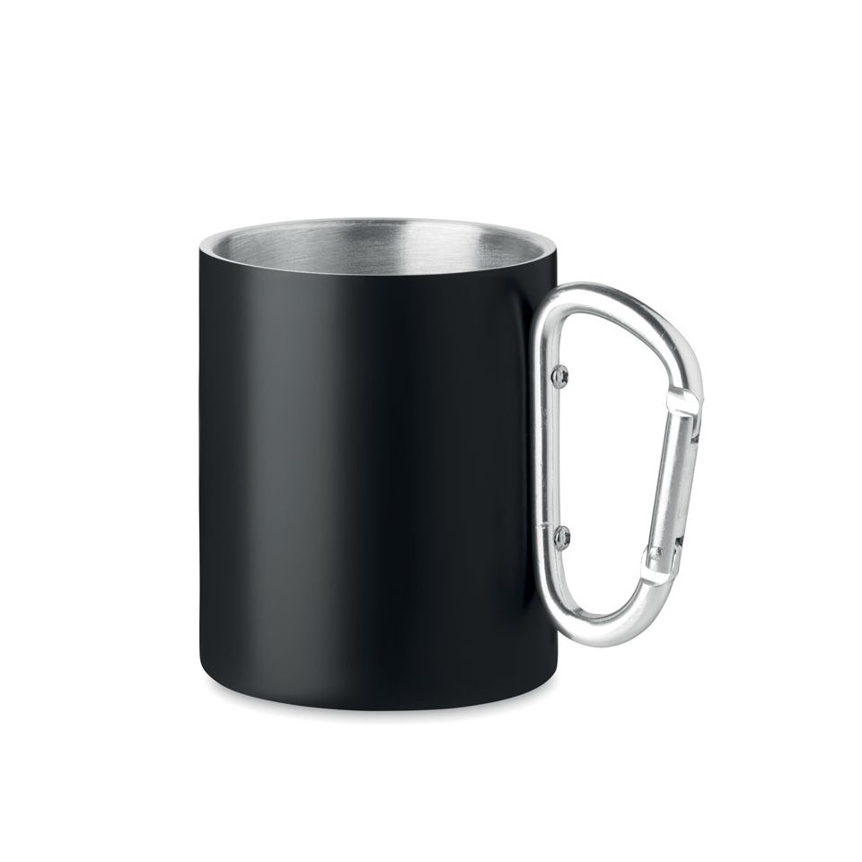 Mug personnalisé mousqueton couleur acier inoxydable 300 ml Express