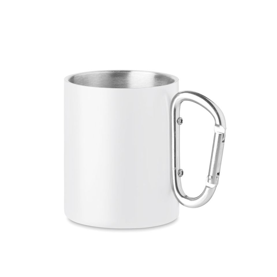 Mug personnalisé mousqueton couleur acier inoxydable 300 ml Express