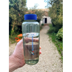 Gourde personnalisée 500 ml en RPET et silicone fabriquée en France Express