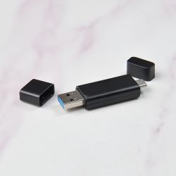 Clés USB A & Type C personnalisée en ABS recyclé fabriquée en France Express
