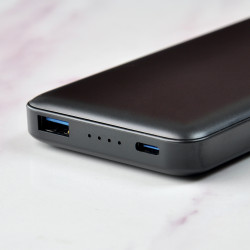 Powerbank 22.5 W personnalisé en ABS recyclé fabriqué en France Express