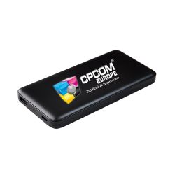 Powerbank 22.5 W personnalisé en ABS recyclé fabriqué en France Express