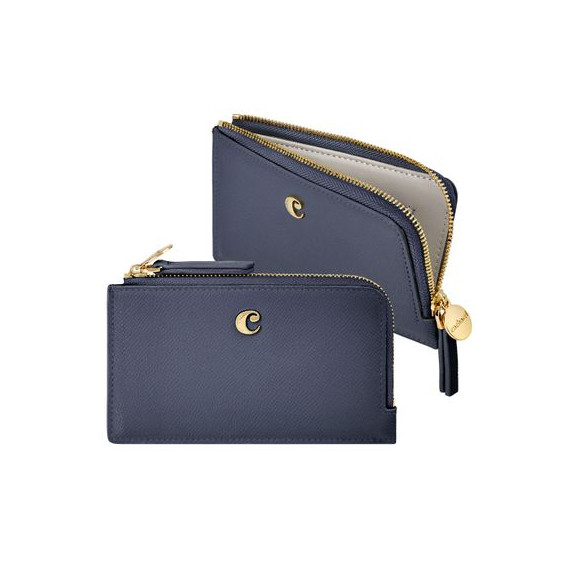Porte-cartes publicitaire zip Séraphine Cacharel