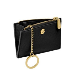 Porte-cartes publicitaire zip Signature Lady Hugo Boss