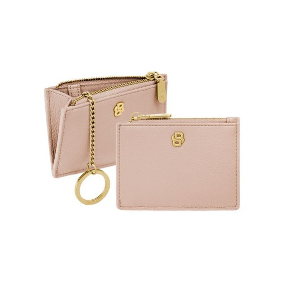 Porte-cartes publicitaire zip Signature Lady Hugo Boss