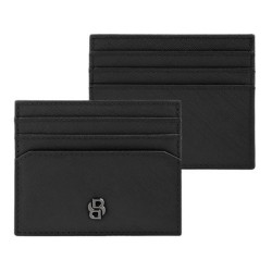 Porte-cartes publicitaire Double B Saffiano Hugo Boss