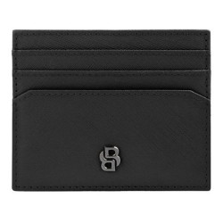 Porte-cartes publicitaire Double B Saffiano Hugo Boss