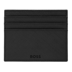 Porte-cartes publicitaire Double B Saffiano Hugo Boss