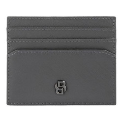 Porte-cartes publicitaire Double B Saffiano Hugo Boss
