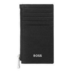 Porte-cartes publicitaire zip Classic Smooth Hugo Boss
