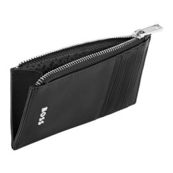 Porte-cartes publicitaire zip Classic Smooth Hugo Boss