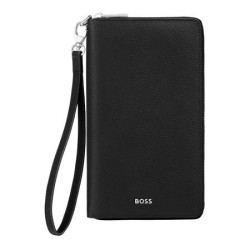 Portefeuille publicitaire voyage Classic Grained Hugo Boss
