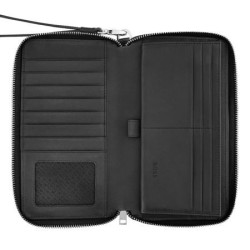 Portefeuille publicitaire voyage Classic Grained Hugo Boss