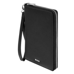 Portefeuille publicitaire voyage Classic Grained Hugo Boss