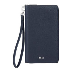 Portefeuille publicitaire voyage Classic Grained Hugo Boss