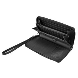 Portefeuille publicitaire voyage Double B Saffiano Hugo Boss