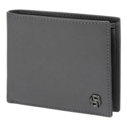 Portefeuille publicitaire porte-monnaie Double B Saffiano Hugo Boss