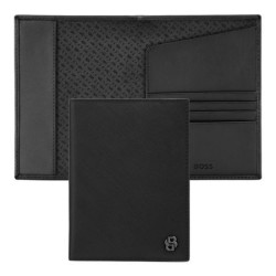 Porte-passeports publicitaire Double B Saffiano Hugo Boss