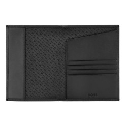 Porte-passeports publicitaire Double B Saffiano Hugo Boss