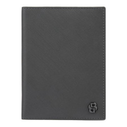 Porte-passeports publicitaire Double B Saffiano Hugo Boss