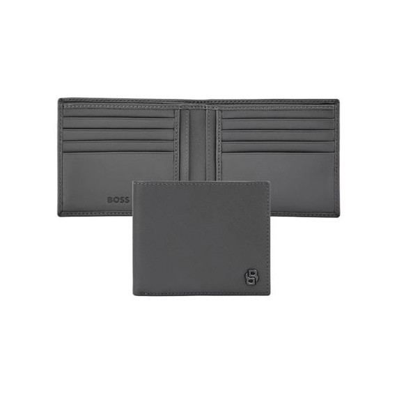 Portefeuille publicitaire Double B Saffiano Hugo Boss