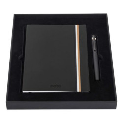 Bloc-notes publicitaire et stylo Hugo Boss