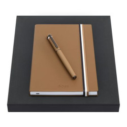 Bloc-notes publicitaire et stylo Hugo Boss