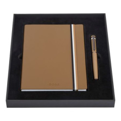 Bloc-notes publicitaire et stylo Hugo Boss
