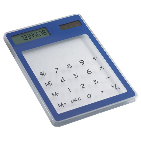 Calculatrice solaire publicitaire quadrichromie dual power Calculatrice solaire publicitaire quadrichromie dual power
