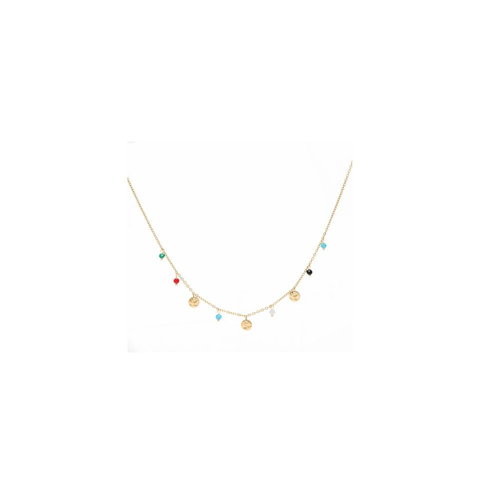 Collier publicitaire Séraphine Cacharel
