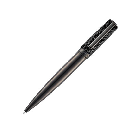 Stylo publicitaire bille Double B Saffiano Hugo Boss