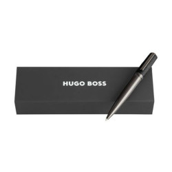 Stylo publicitaire bille Double B Saffiano Hugo Boss
